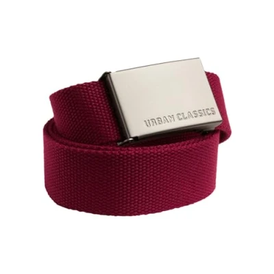 Image of Urban Classics Single Belt, Men&#039;s, Size: One Size, Burgundy