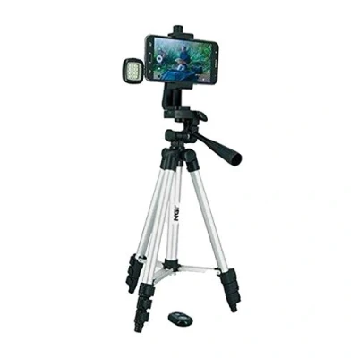 Image of NGT Smartphone tripod including Flash and Remote Control Phone