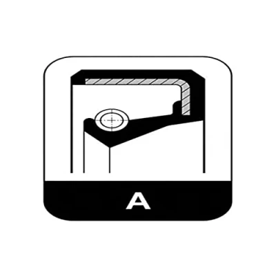 Image of Shaft Seal, manual transmission ELRING 131.860