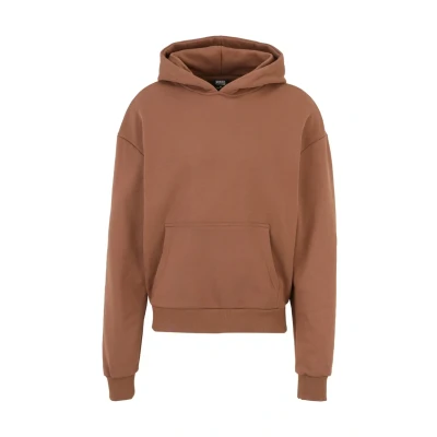 Image of Urban Classics Ultra Heavy Hoodie, Men&#039;s, Size: XS, Bark