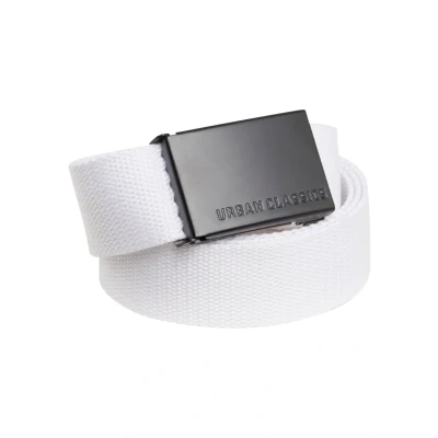Image of Urban Classics Single Belt, Men&#039;s, Size: One Size, White