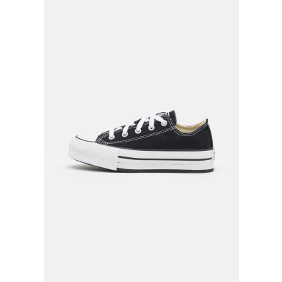 Image of Converse Chuck Taylor ALL STAR LIFT Unisex Trainers for kids, Size: 10.5K, Black/white Textile