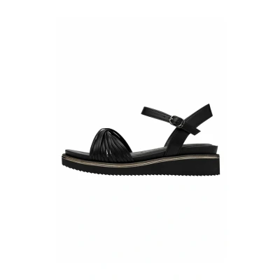 Image of Tamaris Platform sandals, Women&#039;s, Size: 6.5, Black shoes