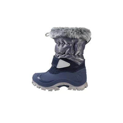 Image of Lurchi Femke Winter boots for kids, Size: 9.5K, Navy Soft synthetic