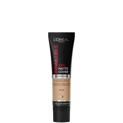 Image of L&#039;Oréal Paris Infallible 32hr Matte Cover Foundation 35ml (Various Shades) 115 Golden Beige