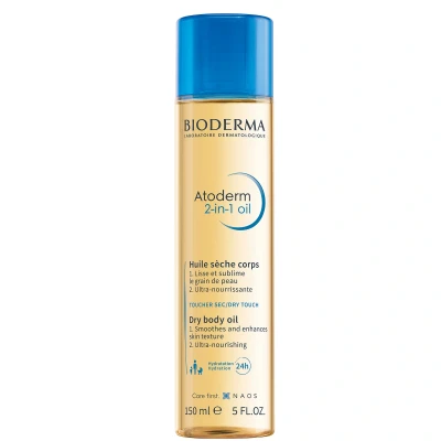Image of Bioderma Atoderm 2 in 1 Dry Body Oil 150ml