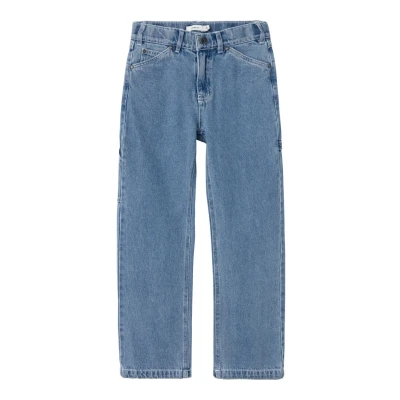 Image of VERO Moda Jungen Nkmryan Straight Jeans 4525 im L Noos, Medium Blue Denim, 116