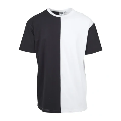 Image of Urban Classics Oversize Harlequin TEE Print Tshirt, Men&#039;s, Size: 3XL, Black/white