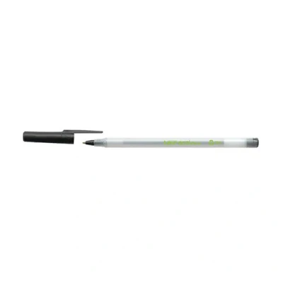 Image of Dlugopis ecolutions Round Stic czarny pudelko 60 sztuk