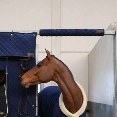 Image of Kentucky Horsewear Head Protector Navy Horse Riding Equestrian