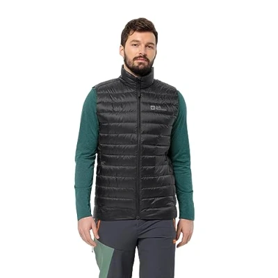 Image of Jack Wolfskin Pilvi Waistcoat, Men&#039;s, Size: XXL, Black