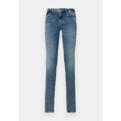 Image of LTB Jeans Women&#039;s Nicole Mid Waist Slim Fit Trousers, Blue (Yule Wash 14644 52214), 24W / 30L