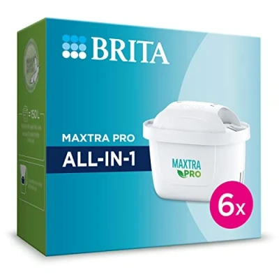 Image of Brita 1050417 water filter maxtra pro pack of 6 all in 1