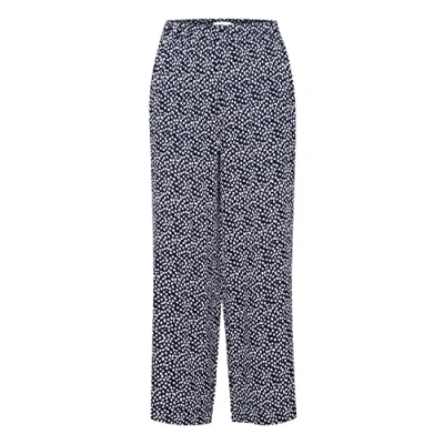 Image of ICHI Ihmarrakech PA4 Trousers, Women&#039;s, Size: XL, Total eclipse dot