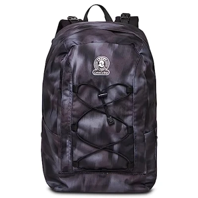 Image of Invicta Boy&#039;s Reversible Backpack Backpack, Black, One Size, School