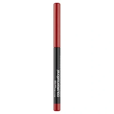 Image of Maybelline Colourshow Shaping Lip Liner (Various Shades) Brick Red
