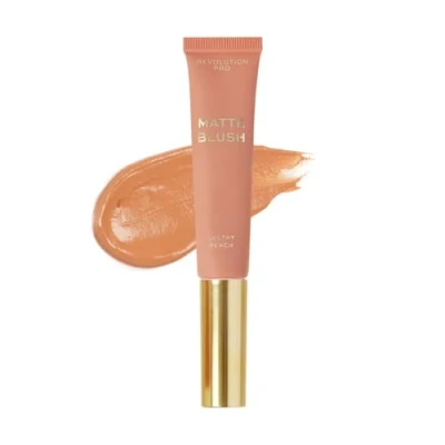 Image of Revolution Pro Iconic Matte Cream Blush Wand 15ml (Various Shades) Sultry Peach