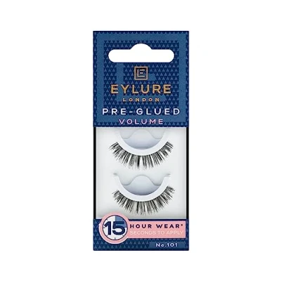 Image of Eylure Pre Glued False Lashes Volume No. 101