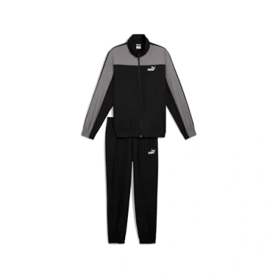 Image of Puma Colorblock Tracksuit SET Tracksuit, Men&#039;s, Size: Small, Black