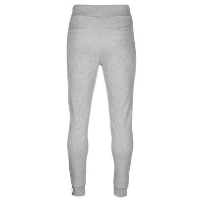 Image of Alpha Industries BIG Letters Tracksuit bottoms, Men&#039;s, Size: Small, Grey heather