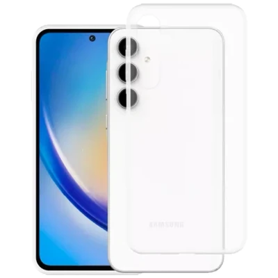 Image of Just in Case TPU Back Cover Transparent Samsung Galaxy A35