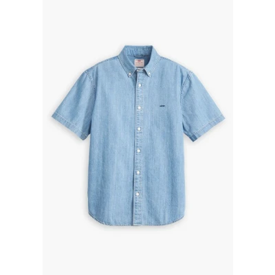 Image of Levi&#039;s Authentic Shirt, Men&#039;s, Size: Large, Eli medium blue wash