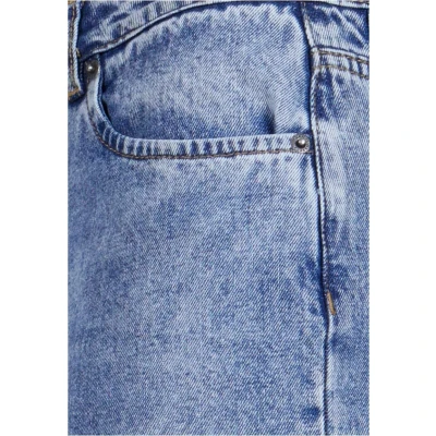 Image of Urban Classics Waist WIDE Relaxed fit jeans, Women&#039;s, Size: XL, Tinted lightblue washed