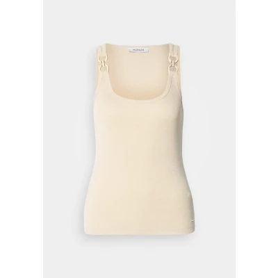 Image of Morgan Didoni Top, Women&#039;s, Size: 10, Beige