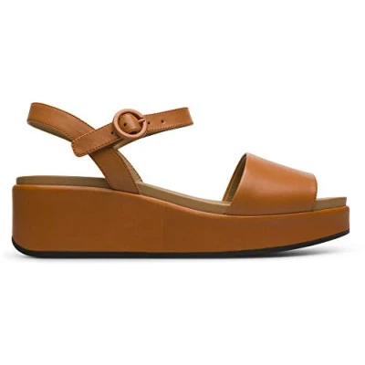 Image of Camper Misia Platform sandals, Women&#039;s, Size: 6, Braun shoes