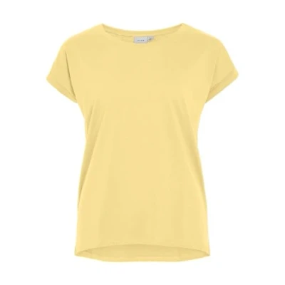 Image of Vila Women&#039;s Vidreamers New Pure T Shirt Noos, Yellow (Pale Banana), M