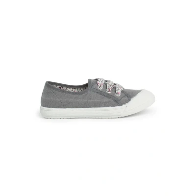 Image of Pisamonas Trainers for kids, Size: 2.5/3, Gris Textile/synthetics