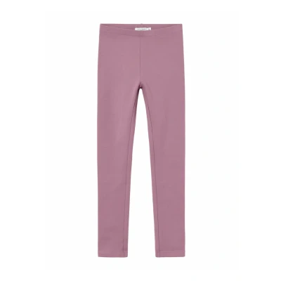 Image of Name IT Mädchen Nkfdavina Solid SWE Legging Bru N Noos, Mauve Orchid, 146