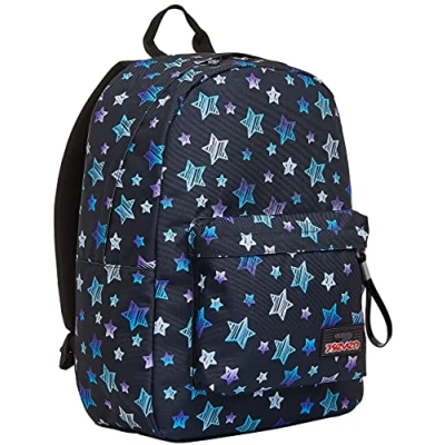 Image of Rucksack ISCHOOLPACK Seven Dyed Hearts Geräumige Schultasche für Teenager, Black, One Size, Moderno