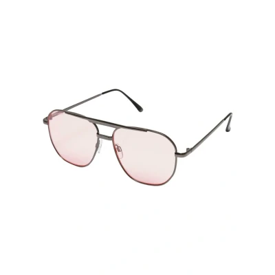 Image of Urban Classics Manila Sunglasses, Size: One Size, Gunmetal palepink