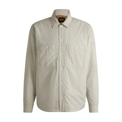 Image of BOSS Locky Light jacket, Men&#039;s, Size: XXL, beige