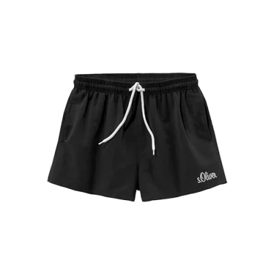 Image of s.Oliver Men&#039;s Swimming Trunks, black, XXL