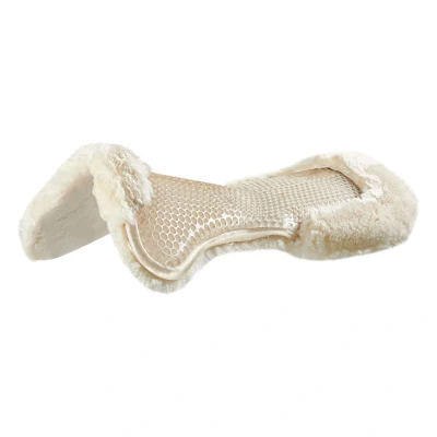 Image of Acavallo Sheepskin Gel Pad Front Riser