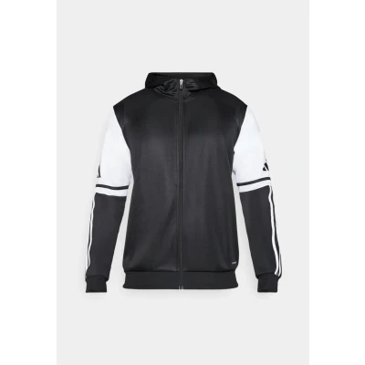Image of adidas Performance SQUADRA25 Hoodie Training jacket, Men&#039;s, Size: Small, Black/white