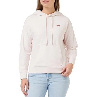 Image of Levi&#039;s Standard Hoodie Sweatshirt, Women&#039;s, Size: XS, Mauve chalk