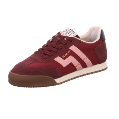 Image of GANT Women&#039;s Beylana Trainers, Port Wine Dusty Pink, 41 EU