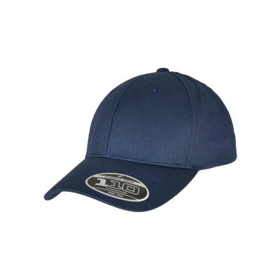 Image of Flexfit Curved Visor Snapback Cap, Men&#039;s, Size: One Size, Navy