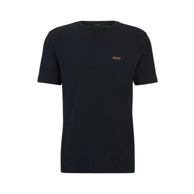 Image of BOSS Basic Tshirt, Men&#039;s, Size: Small, Dark blue