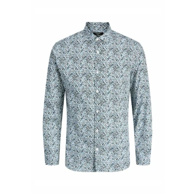 Image of Jack &amp; Jones Premium Shirt, Men&#039;s, Size: Small, Goblin blue