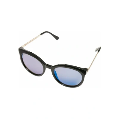 Image of Urban Classics Unisex Sunglasses October Uc Sunglasses, black/blue, Einheitsgröße
