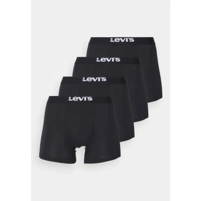 Image of Levi&#039;s MEN Solid Basic Boxer Brief 4 PACK Trunks, Men&#039;s, Size: XXL, Black
