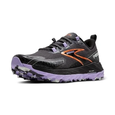 Image of Brooks Cascadia 18 Trail running shoes, Women&#039;s, Size: 6, Ebony sweet lavender copper Textile