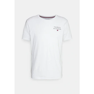 Image of Tommy Hilfiger Originalcn SS LOGO Pyjama top, Men&#039;s, Size: Small, White