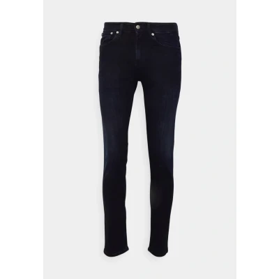 Image of Calvin Klein Men&#039;s Skinny Cotton Jeans with Stretch, Denim (Denim Dark), 34W / 32L