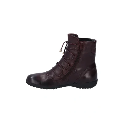Image of Josef Seibel NALY Laceup ankle boots, Women&#039;s, Size: 4, Bordeaux Leather