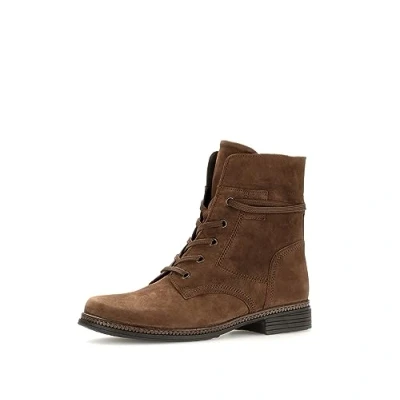 Image of Gabor Women&#039;s Lace Up Ankle Boots, Best Fitting, New Whisky 18, 36 EU